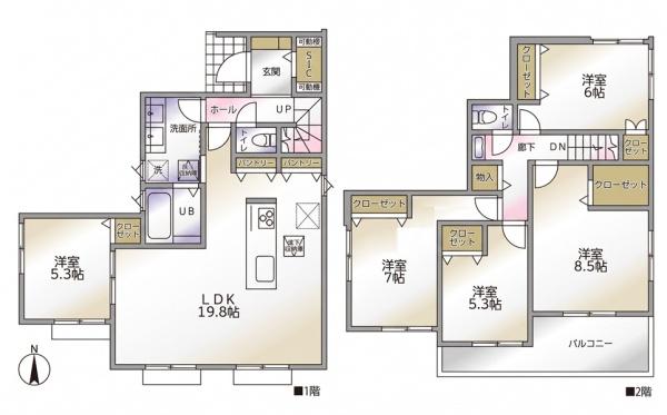 港南区日野南5丁目1期　全1棟