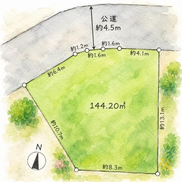 横浜市都筑区中川５丁目の土地