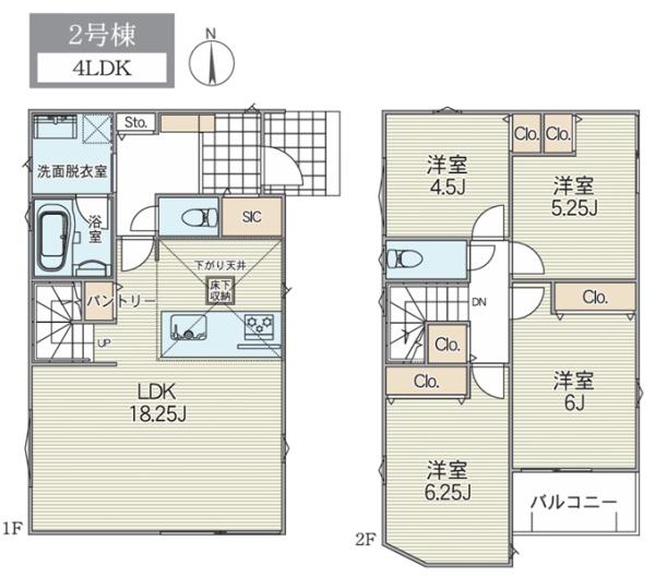港北区篠原東1丁目　全4棟2号棟