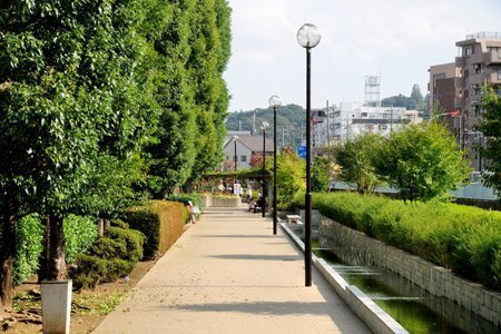 ライオンズマンション登戸第２(五ケ村堀緑地)