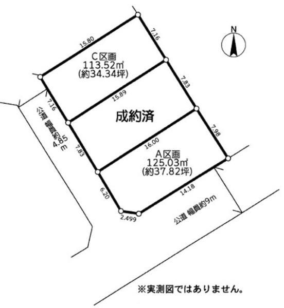 旭区万騎が原　全３区Ｃ区画
