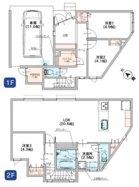西区境之谷　全1棟
