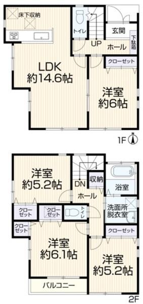 横浜市西区久保町の中古一戸建