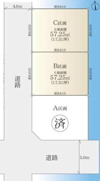 神奈川区神之木台　全３区Ｂ区画