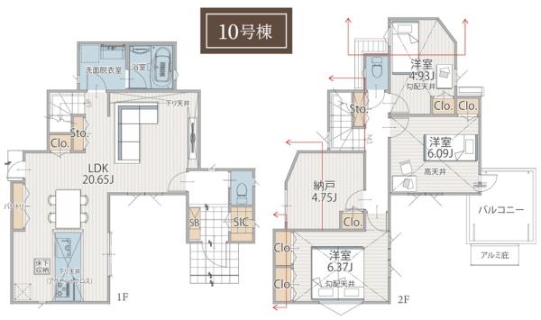 横浜市港北区鳥山町5期 全15棟10号棟