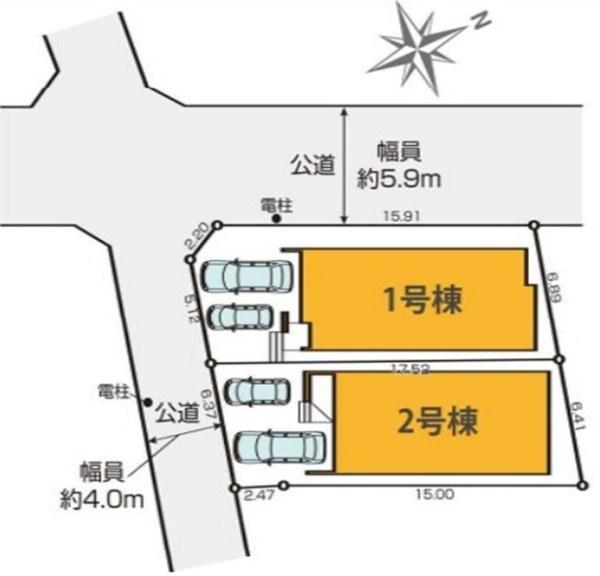磯子区杉田2丁目　全2棟2号棟