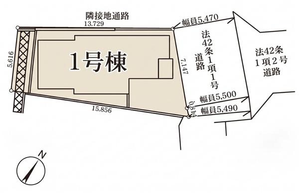 旭区二俣川１期　全１棟１号棟