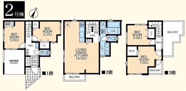 保土ケ谷区瀬戸ヶ谷町3期 全2棟2号棟