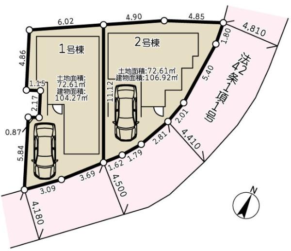 保土ケ谷区瀬戸ヶ谷町3期　全2棟2号棟