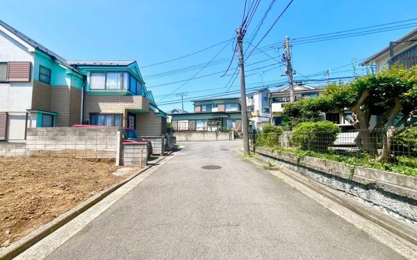 横浜市旭区白根６丁目の土地