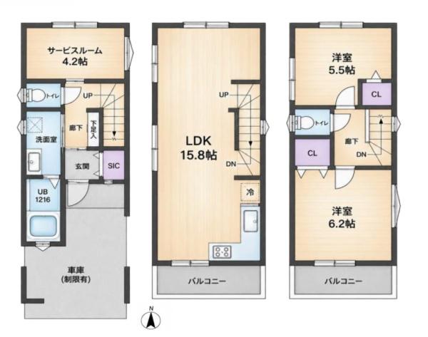 横浜市西区西戸部町２丁目の新築一戸建