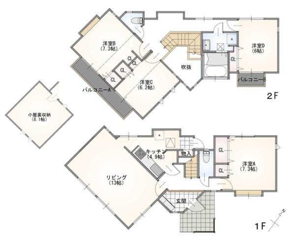 青葉区たちばな台2丁目 戸建て