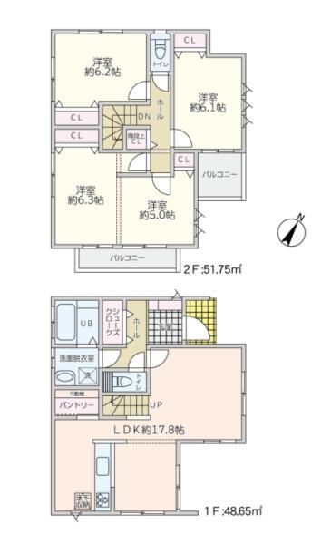 川崎市麻生区東百合丘４丁目の中古一戸建