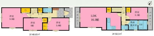 磯子区森が丘1丁目　全3棟3号棟