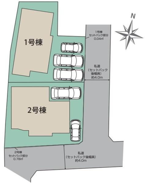泉区中田西2丁目　全2棟1号棟