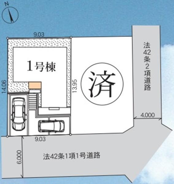 戸塚区深谷町　全2棟1号棟