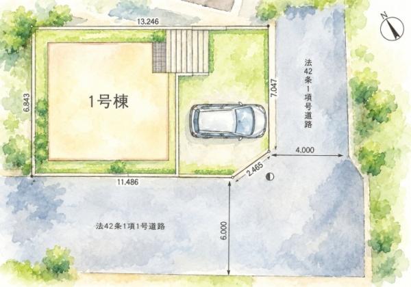 保土ヶ谷区法泉第13　全1棟
