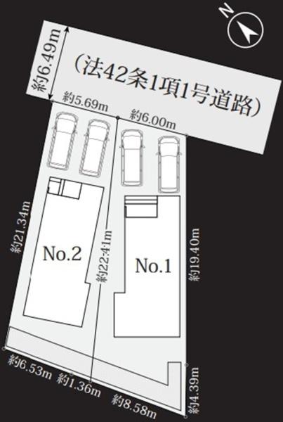 戸塚区上柏尾町　全2棟1号棟