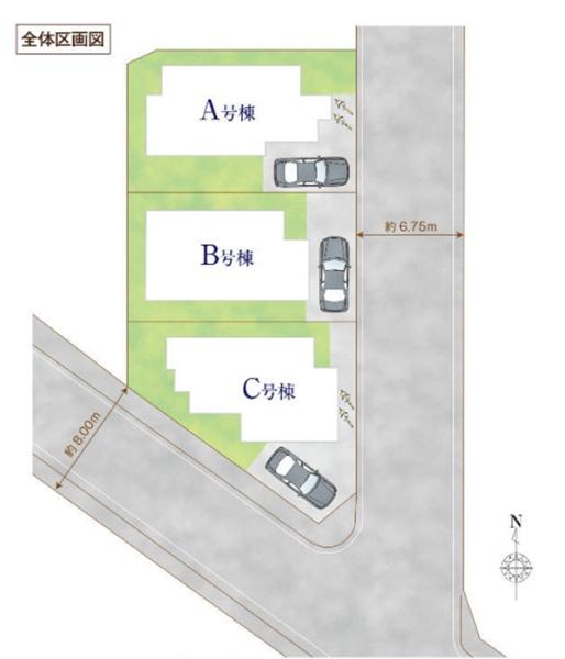 青葉区大場町　全3棟B号棟