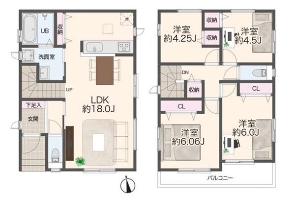神奈川区菅田町　全２棟Ｂ号棟