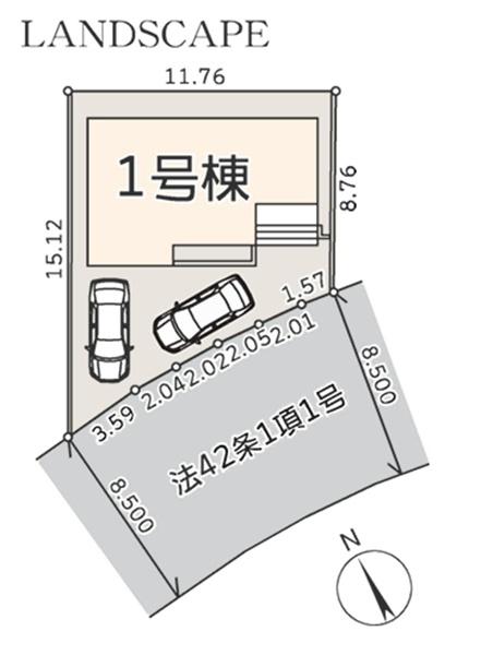 青葉区榎が丘　全1棟1号棟