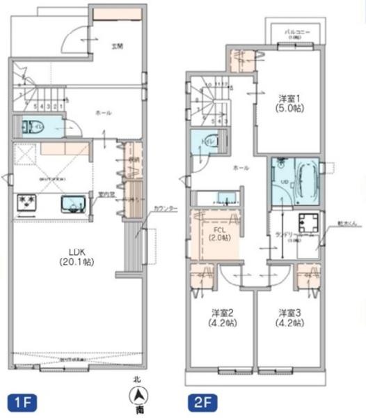 茅ヶ崎市浜竹4丁目　全3棟3号棟