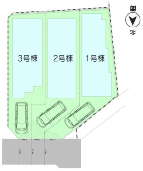 茅ヶ崎市浜竹4丁目　全3棟3号棟