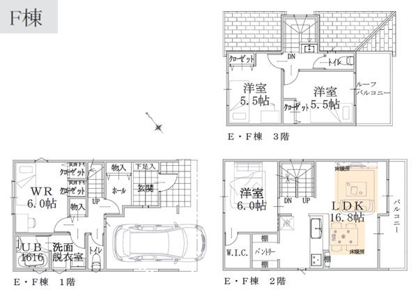 港北区鳥山町2期 全3棟F棟