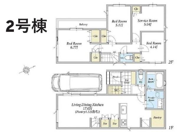 中区本牧町1丁目　3棟販売2号棟