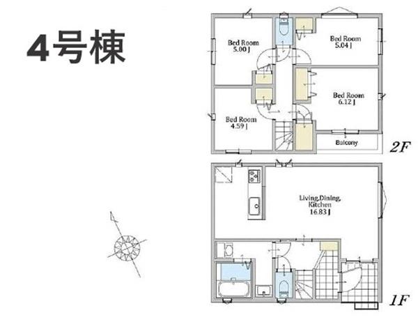 中区本牧町1丁目　3棟販売4号棟