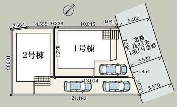 旭区川井本町第11　全２棟１号棟