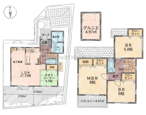 川崎市宮前区西野川２丁目の中古一戸建
