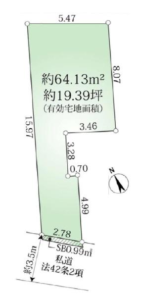 川崎市高津区諏訪１丁目の売土地