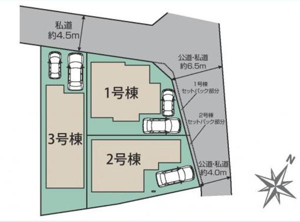 旭区本村町　全３棟２号棟