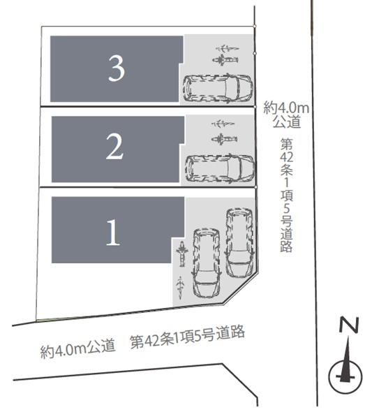 南区大岡1丁目　全3棟1号棟