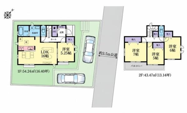 旭区上白根町 全1棟A号棟