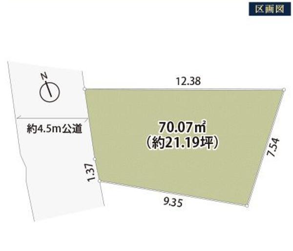 旭区鶴ヶ峰本町１丁目　売地全１区画