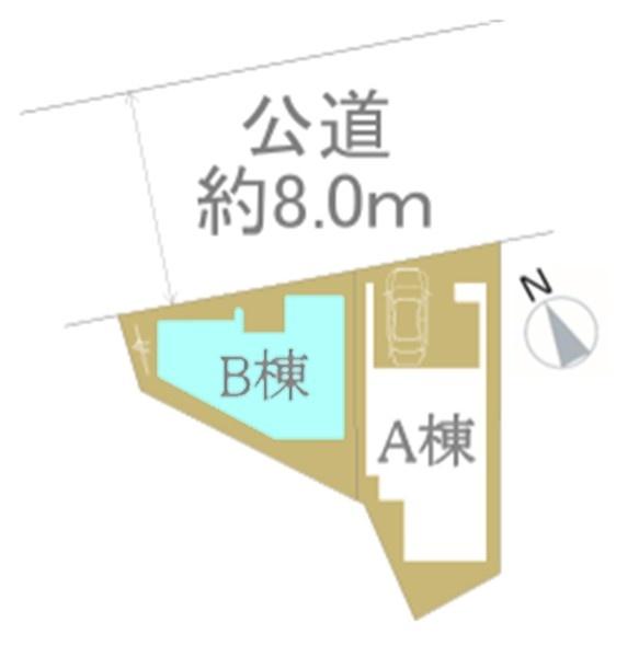 南区三春台　全２棟Ｂ号棟