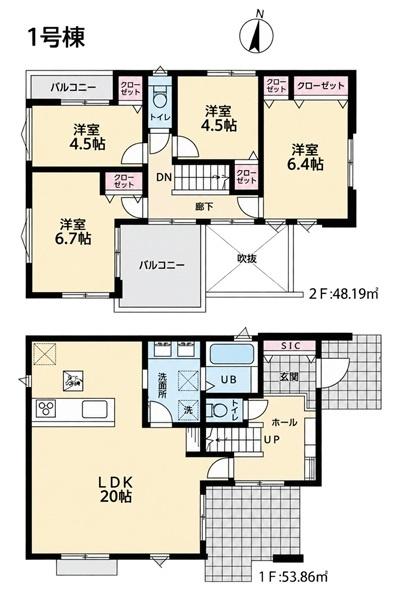 港北区樽町１丁目全２棟１号棟