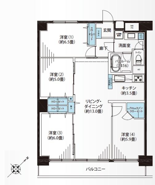 大倉山パークハイツ