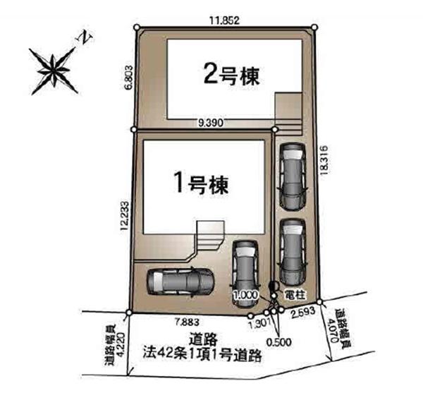 南区永田北第9　全2棟1号棟