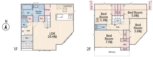 和泉新橋町 全2棟2号棟