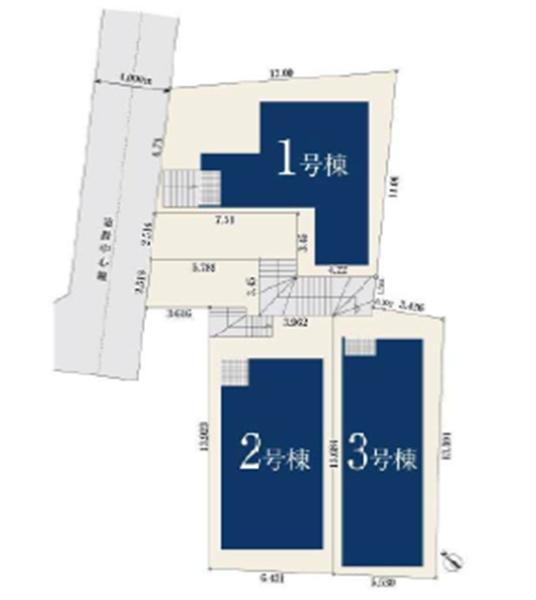 港北区篠原西町　全3棟2号棟