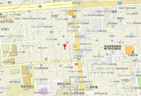 さいたま市浦和区常盤７丁目の土地