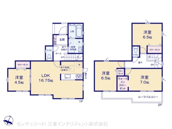 北葛飾郡松伏町ゆめみ野１丁目の新築一戸建