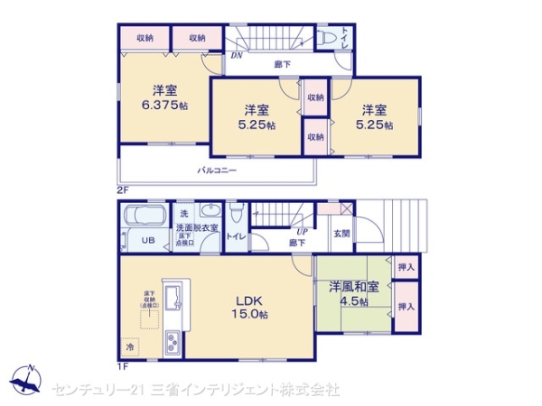 吉川市中曽根１丁目の新築一戸建