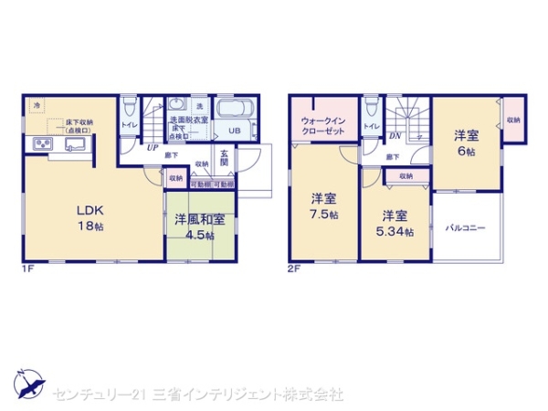 北葛飾郡松伏町大字松伏の新築一戸建