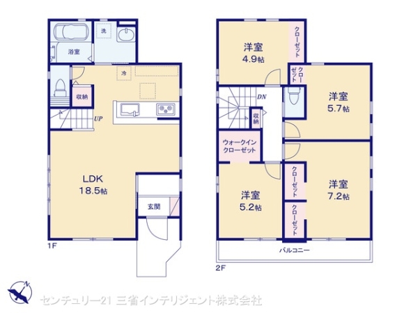 吉川市中井２丁目の新築一戸建
