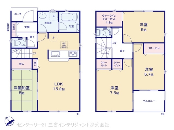三郷市戸ケ崎３丁目の新築一戸建