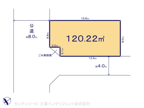 三郷市戸ケ崎３丁目の売土地